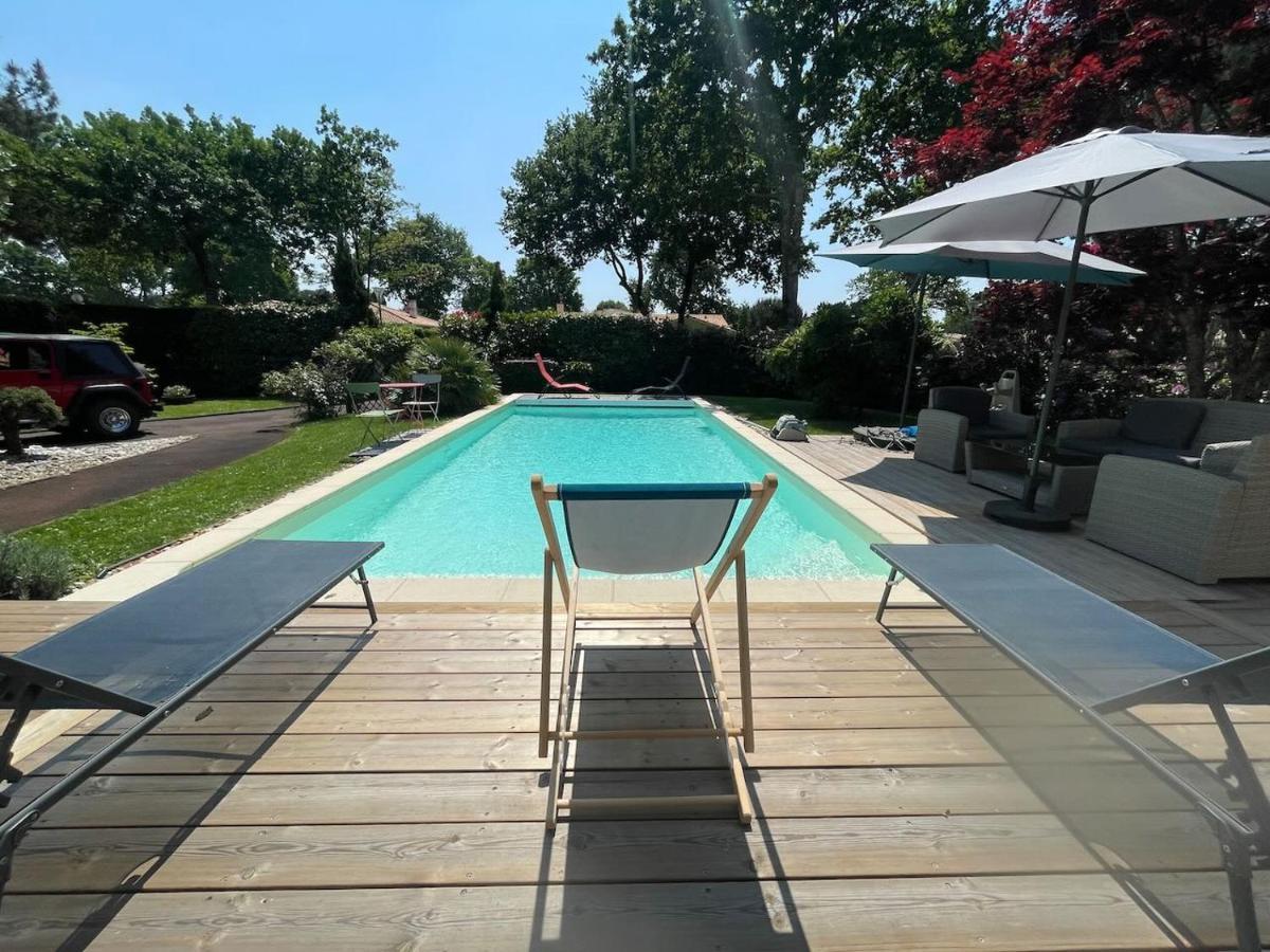 Villa Avec Piscine Andernos Les Bains מראה חיצוני תמונה
