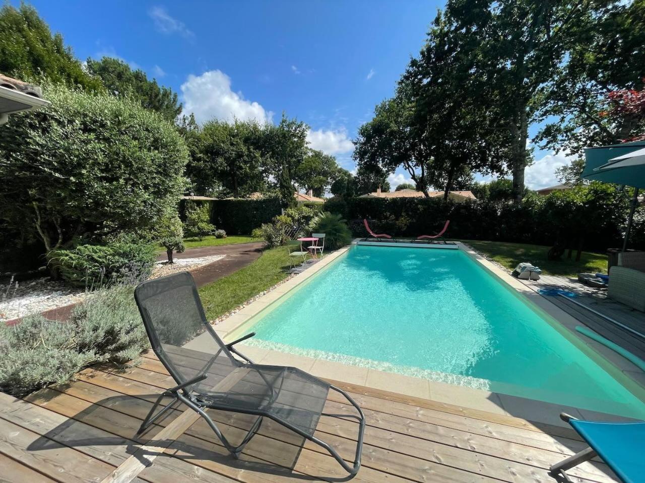 Villa Avec Piscine Andernos Les Bains מראה חיצוני תמונה
