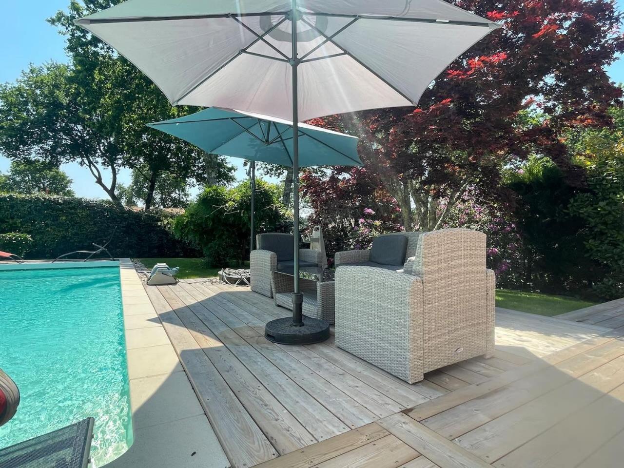 Villa Avec Piscine Andernos Les Bains מראה חיצוני תמונה