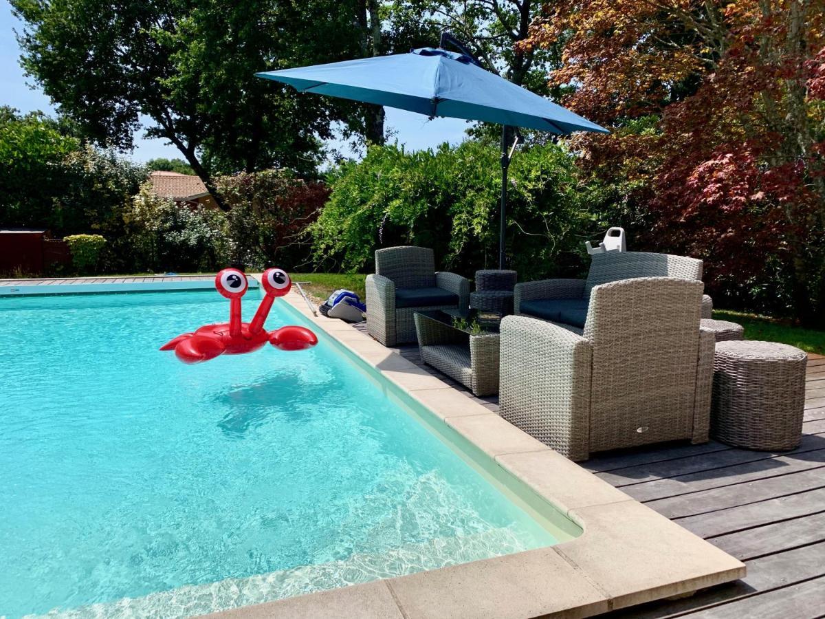 Villa Avec Piscine Andernos Les Bains מראה חיצוני תמונה